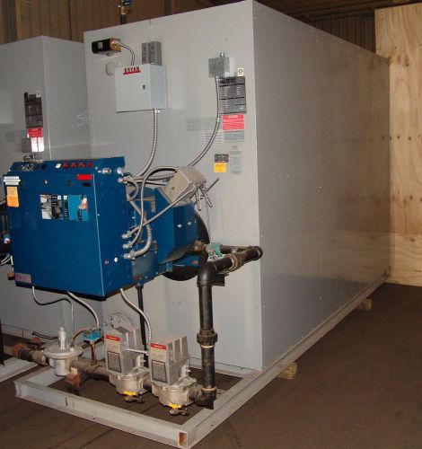 bryan water boiler RV-450 nat gas 4,500,000 input 2002 544 sq ft