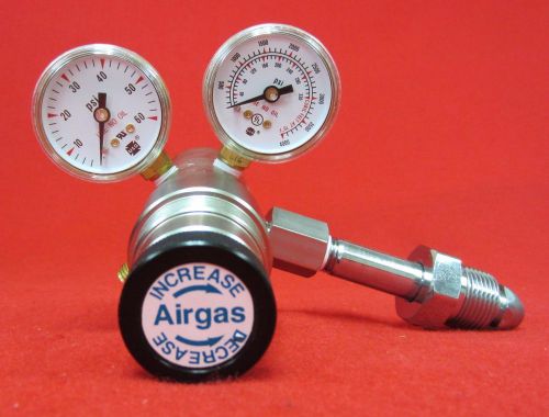 Airgas inlet 3000 psig outlet 25 psig regulator model y14-l244alb  #i1 for sale