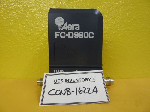 Aera FC-D980C Mass Flow Controller 20 SCCM O2 Used Working