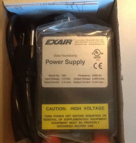 EXAIR - MODEL 7901 - STATIC NEUTRALIZING POWER SUPPLY - 2 OUTLETS   NIB!!