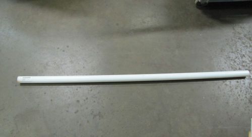 New unknown brand name hdpe plastic polyethylene rod 2&#034; x 6&#039; 2in x 6ft 1zbf2 for sale