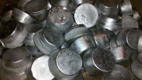 65 Pounds Soft Lead Ingots - Recycled