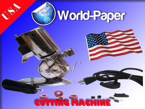 90mm (3.5&#034;) Blade Electric Cloth Cutter Fabric Cutting Machine SALE