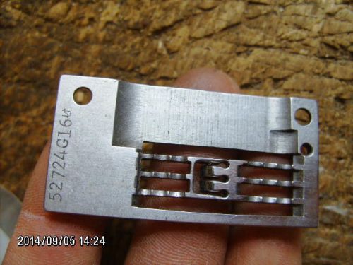 throat plate 52724G16 throat plate for UNION SPECIAL 52700 sewing machine