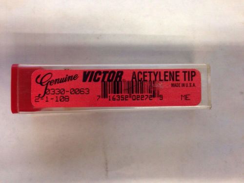 Victor Series 2-1-108 Acetylene Cutting Tip 0330-0063