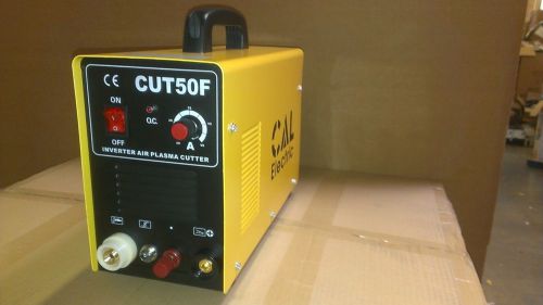 Cal electric plasma cutter pilot arc cut50f 50amp 220v voltage warranty new for sale