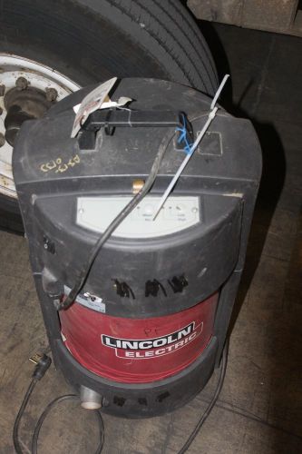 LINCOLN ELECTRIC MINIFLEX 120V WELDING HEPA FILTER FUME EXTRACTOR WORKING