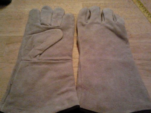 Economy welding gloves stick mig arc size large