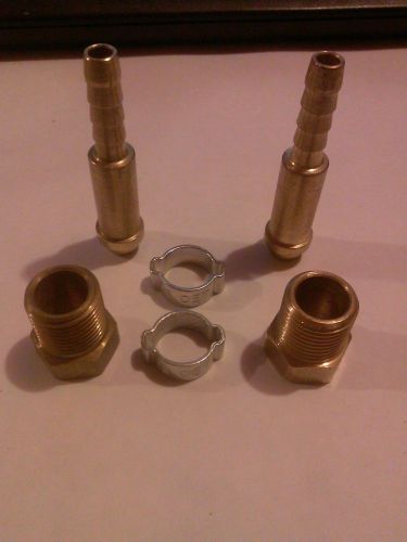 Welding Fitting ARGON Nut &amp; 1/4&#034; hose Nipple,inert gas,MIG,TIG, #-250