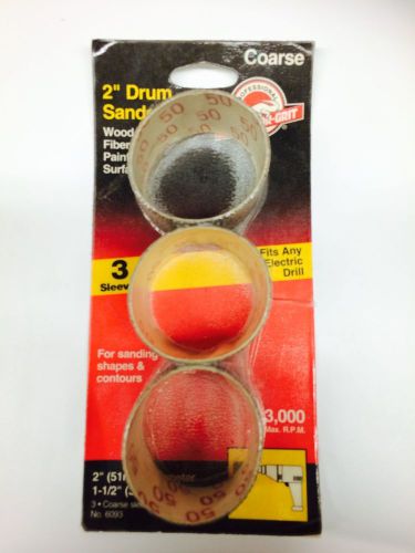 2&#034; x 1-1/2&#034; drum coarse sander refill ali-gator-grit no.6093(dd3595-4) for sale