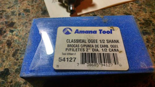 Amana Router Bit Classical Ogee 1/2 Shank  NEW