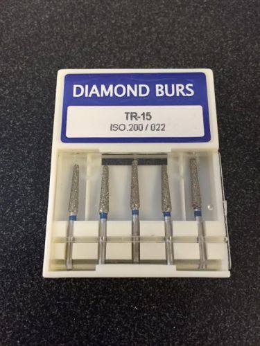 Diamond Burs 5 Pack TR-15 200/022