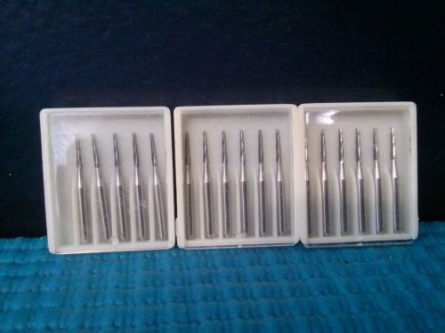 Unused (new) Miltex 170L dental burs (17 burs)