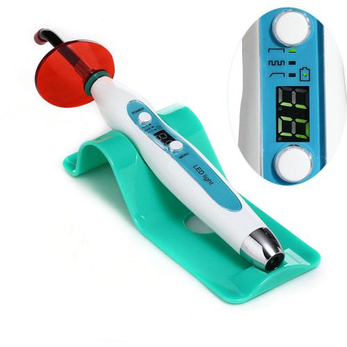 Dental 5W Wireless Cordless LED Curing Light Lamp 1500mw CL3 with 10mm fiber tip
