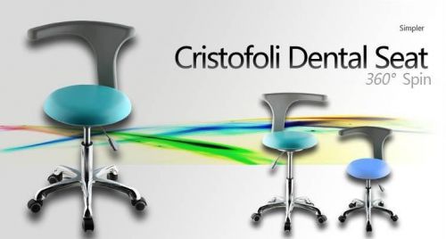 Dental Equipment Dentist Stool Adjustable Mobile Operatory Chair 36&#039;&#039; Round Seat
