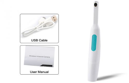 Wireless Wi-Fi Intraoral Camera 6 LED lights Free App control for iOS &amp; Android