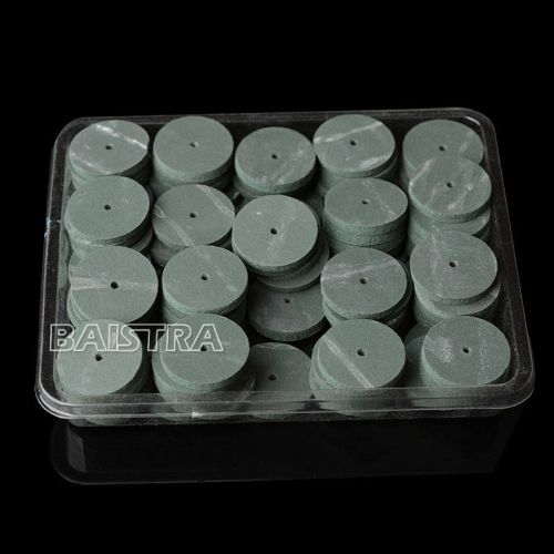 Dental lab rubber polishing wheels burs silicone polishers 100pc/pack for sale