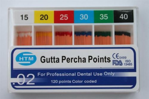 10 boxs dental gutta percha points no&#039; 45 each box/120 points fda &amp; ce approved for sale