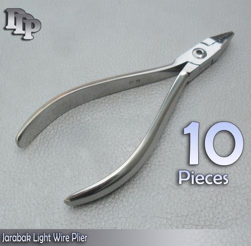 10 Jarabak Light Wire Plier Orthodontic Dental Instruments