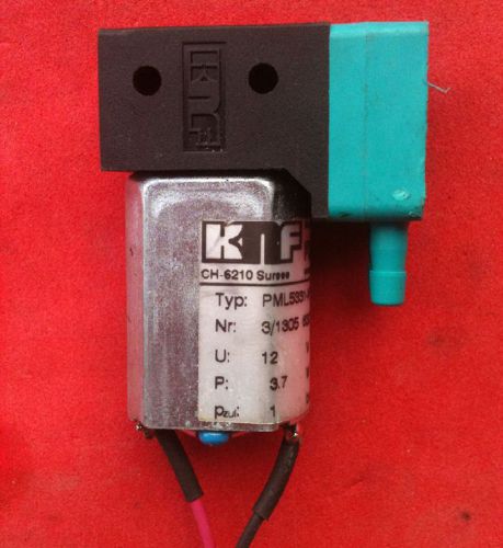 Knf flodos micro diaphragm liquid pump pml 5331-nf10 12v 3.7w 0.31a #v02-j for sale