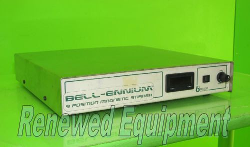 Bellco bell-ennium 9-position 7785-d9000 magnetic stirrer #3 for sale