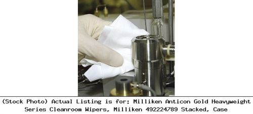 Milliken anticon gold heavyweight series cleanroom wipers, milliken : 492224-789 for sale