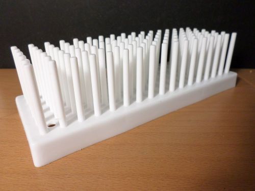 Endicott-seymour plastic 80-place 10-13mm test tube rack holder support no. 207 for sale
