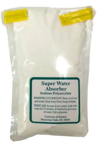 Sodium polyacrylate super absorbent polymer 35 grams for sale