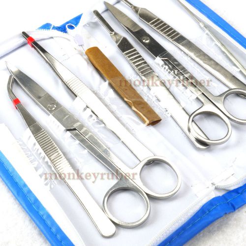 7 PCS Student Dissecting Instrument Kit Stainless Steel For Student Only &amp; Blade