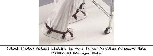 Purus PureStep Adhesive Mats PS366064B 60-Layer Mats Lab Safety Unit