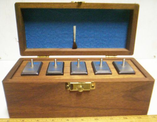 Gilford Spectrophotometer QC Kit in Wooden Case