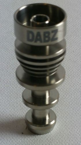Pure GR2 titanium domeless nail 14mm &amp; 18mm male socket