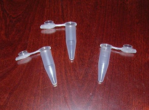 Microcentrifuge 1.5 ml tubes 490pcs for sale