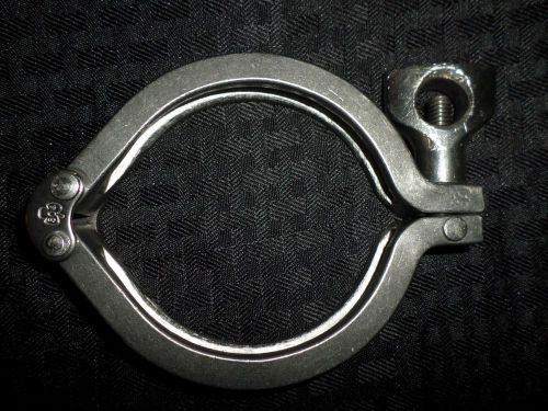 Tri-clover 3&#034; double pin heavy duty sanitary clamp 304 stainless steel for sale