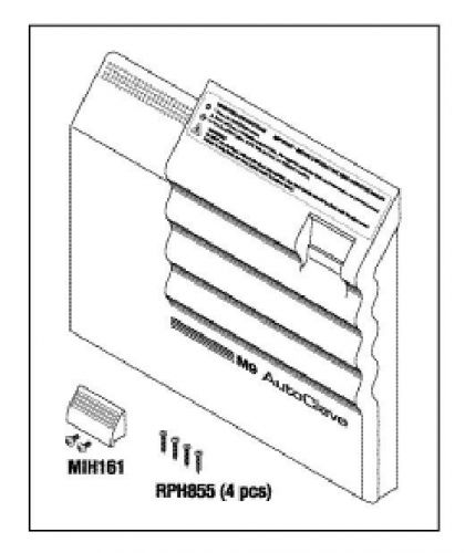Ritter Midmark M9 Door Panel Kit, RPI Part #MIK194  OEM Part #002-0364-00