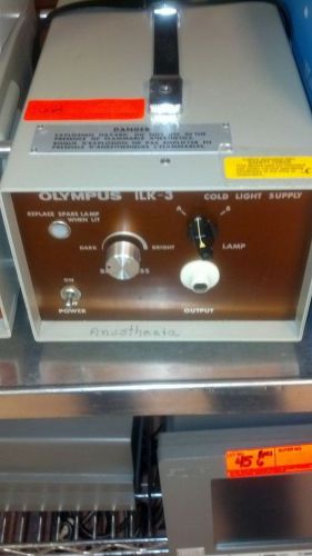 Olympus ILK-3 Cold Light Supply Light Source (Updated!)