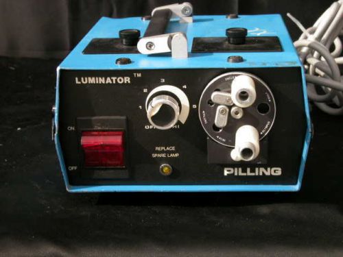 Pilling 52-1211 Fiberoptic Endoscope Light Source Illuminator Storz Olympus