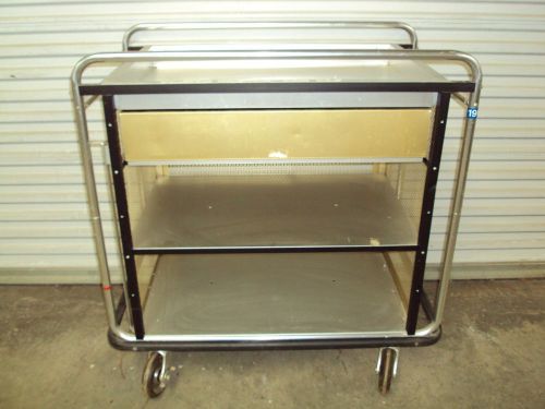 Market forge aluminum supply sterilization cart or surgical for sale