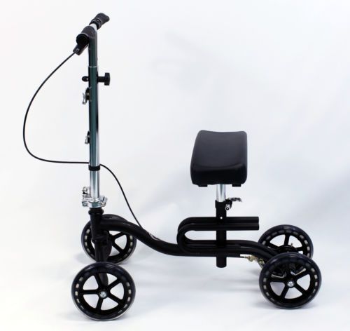 Knee Walker Scooter Turning Seated Caddy w/ Brakes Karman KW-100 White NEW, US $110 – Picture 3