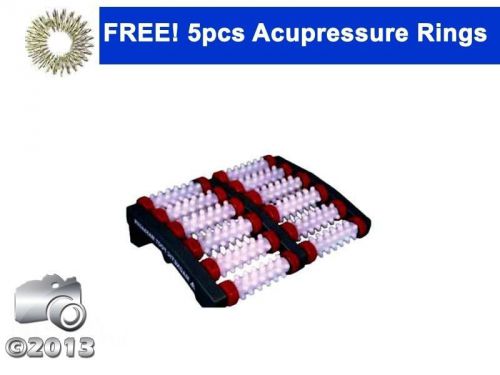 Acupressure magic foot massager roller with free 5 sujok rings @orderonline24x7 for sale