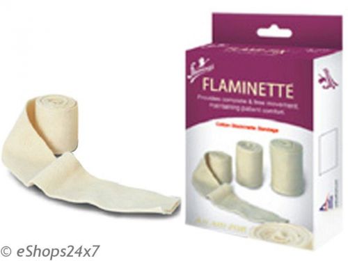 3 Inches New Flaminette (Cotton Stockinette Bandage) - Improve Blood Circulation