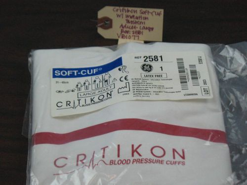 Critikon Soft Cuf With Inflation System Adult Large Ref: 2581