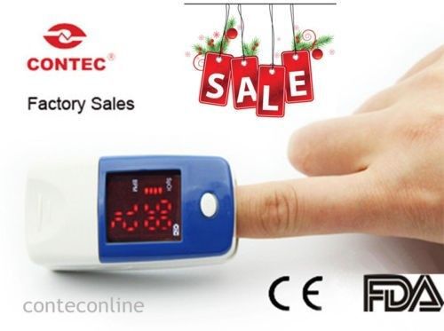 Special Offer! Fingertip pulse oximeter Pulse rate, Oximeter, Spo2 Monitor. case