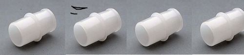 adaptor, disposab. for medical corrugated  tubing, translucent plastic,autoclav