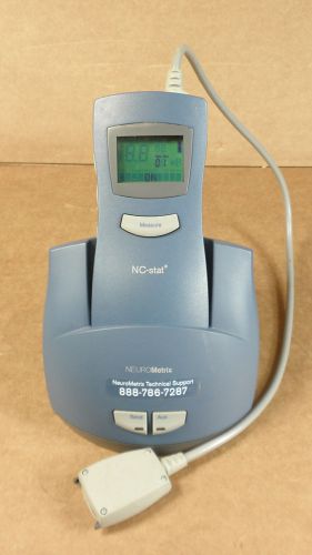 Neurometrix nc-stat nerve conduction monitor nc-020 docking station nc-002 parts for sale