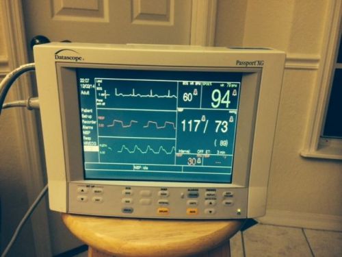 Datascope passport xg color patient monitor for sale