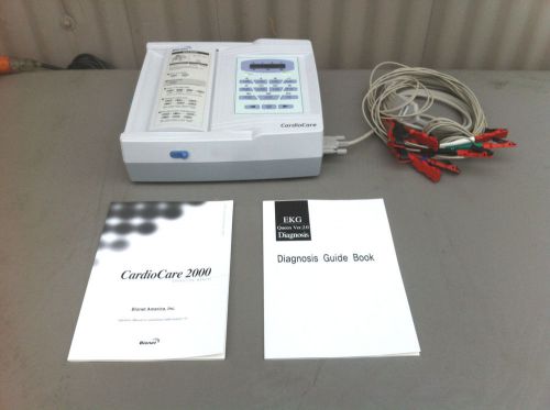 Bionet cardiocare ekg-2000 w/ accessories for sale