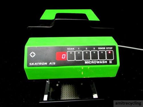 Skatron Microwash II Model 12000 Laboratory Microplate Washer &#034;Must See&#034; !$