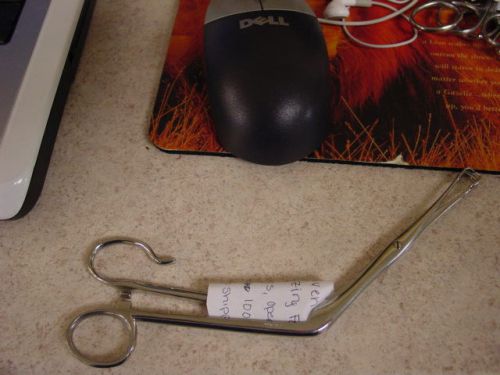 Surgical Tiven 8&#034; Tonsil Seizing Forceps