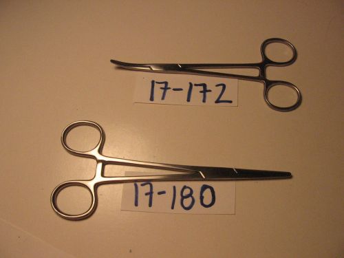 CRILE AND KELLY-RANKIN HEMOSTATIC FORCEP SET OF 2 (17-172,17-180) (S)
